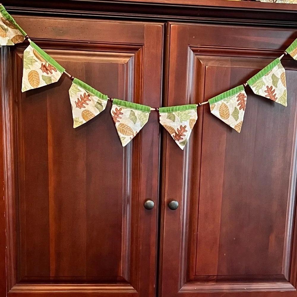 Fall/Autumn Bunting/Fabric Banner/Mantel Garland